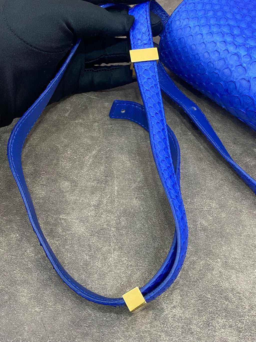 Celine Blue Shoulder Bag