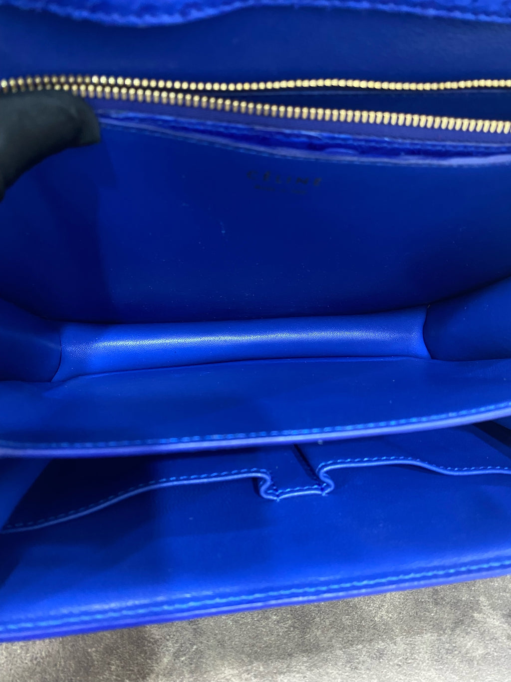 Celine Blue Shoulder Bag