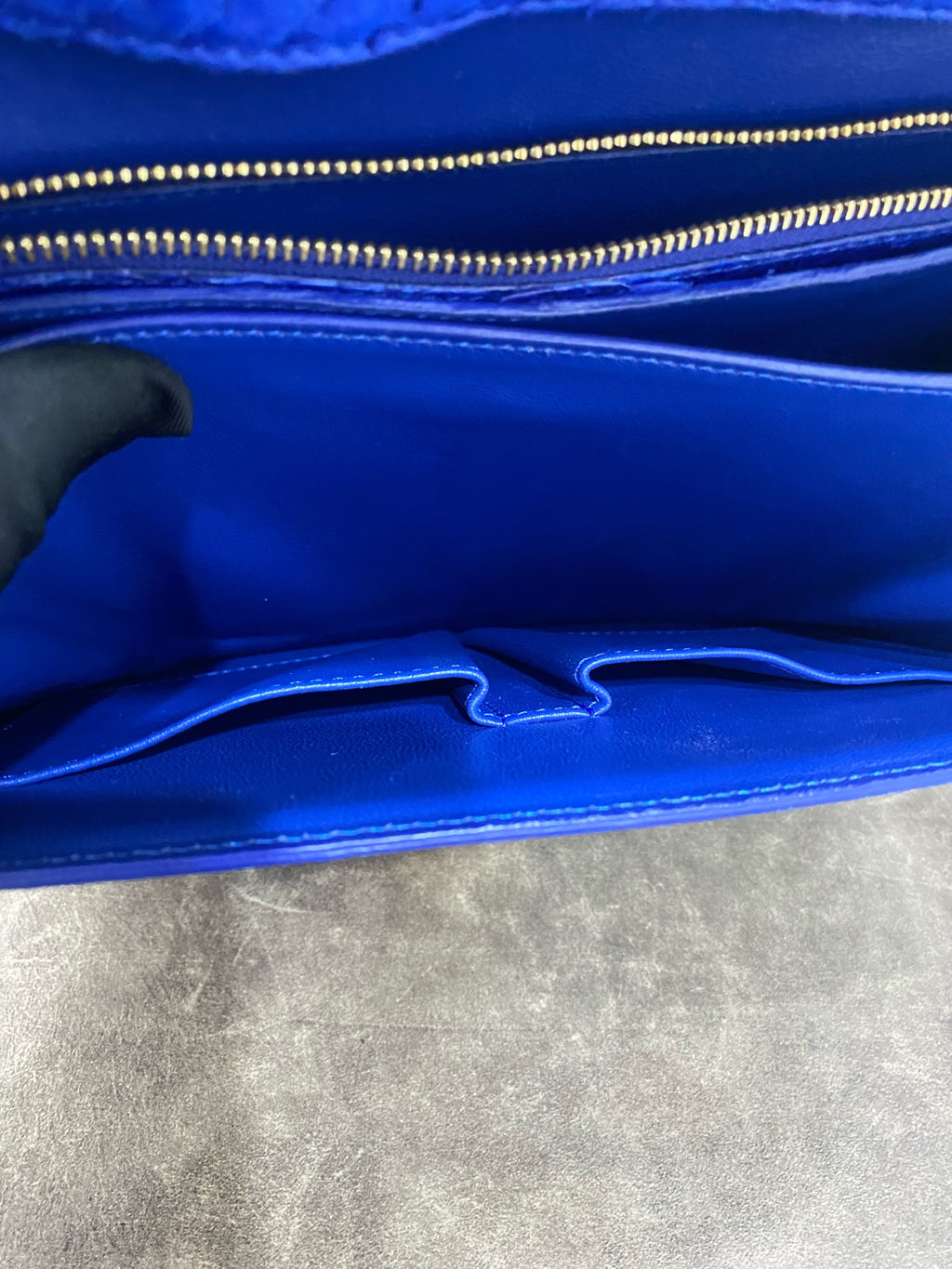 Celine Blue Shoulder Bag