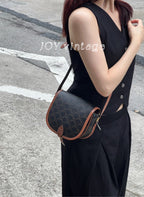 Celine Saddle Bag 7 x 7 x 3 inches (18.5 x 17 x 8 centimeters)