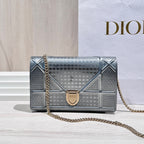 Dior Silver Crossbody 19 x 12 x 3 centimeters S0328OSKN M04L