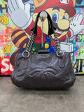 Chanel Leather Brown Satchel