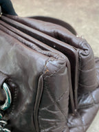 Chanel Leather Brown Satchel
