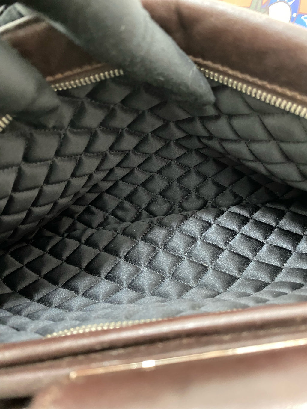 Chanel Leather Brown Satchel