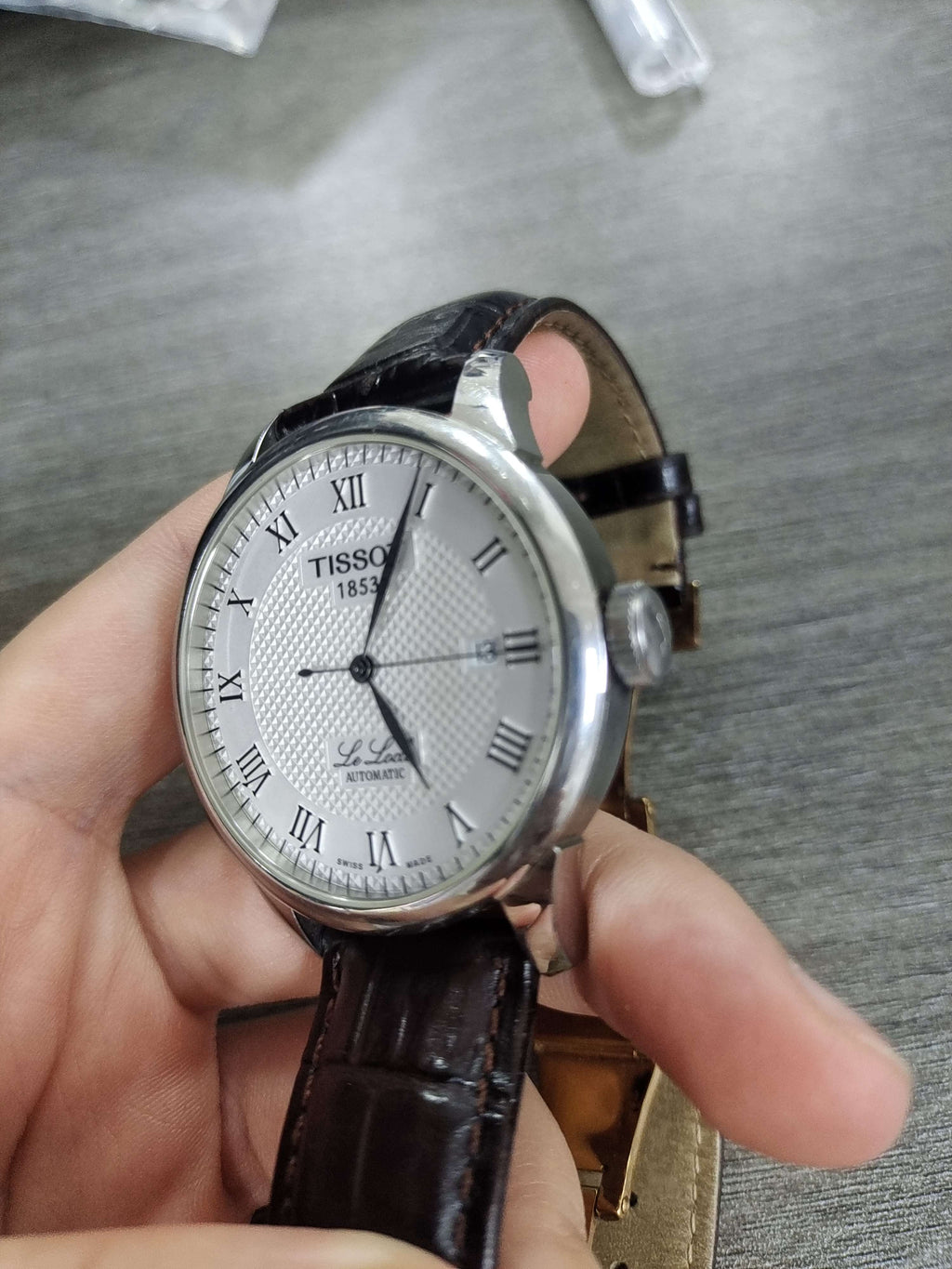 Tissot Classic Automatic (self-winding) watch 39.3 millimeters T41.1.423.33