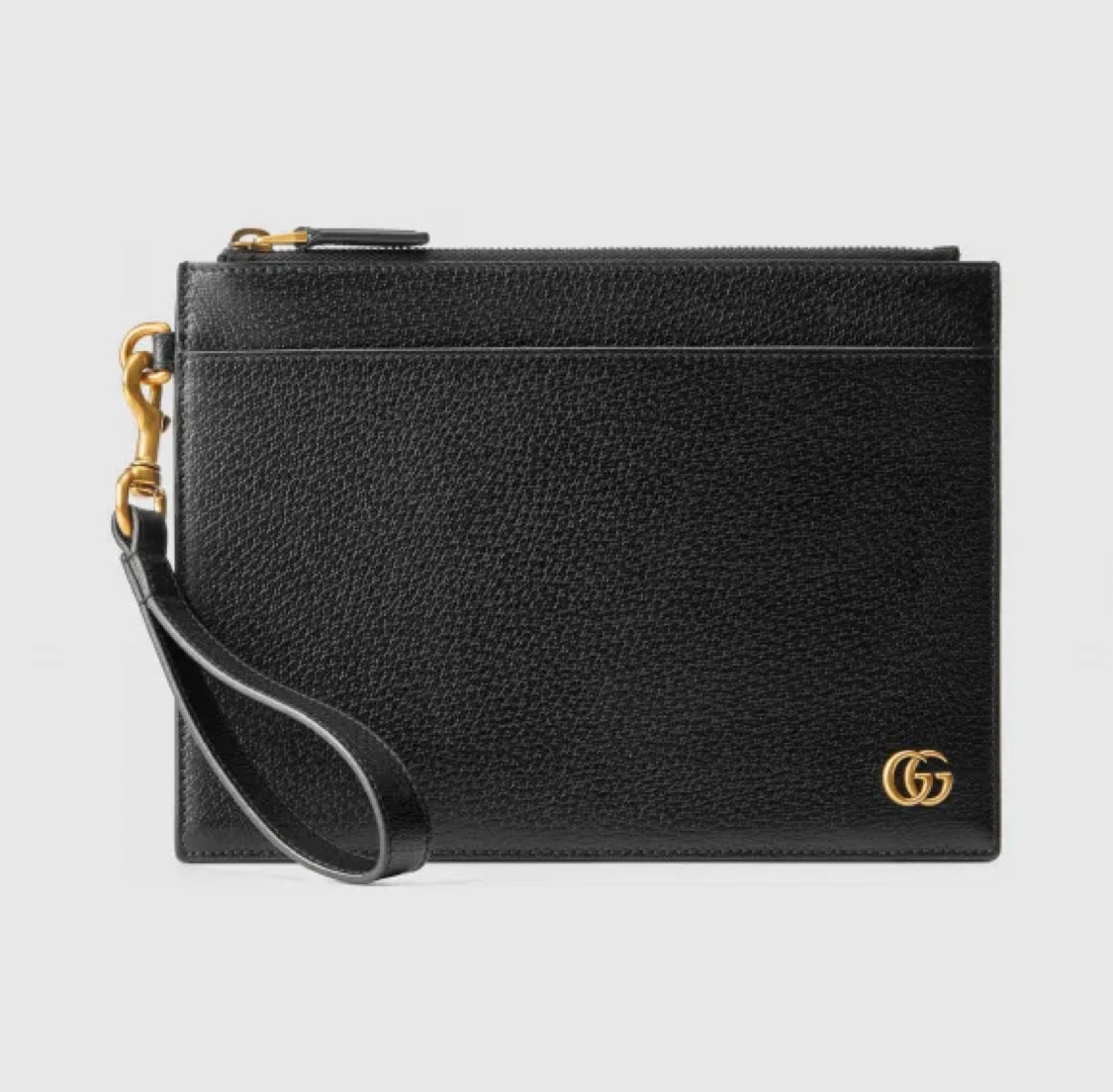 Gucci Leather Black Clutch