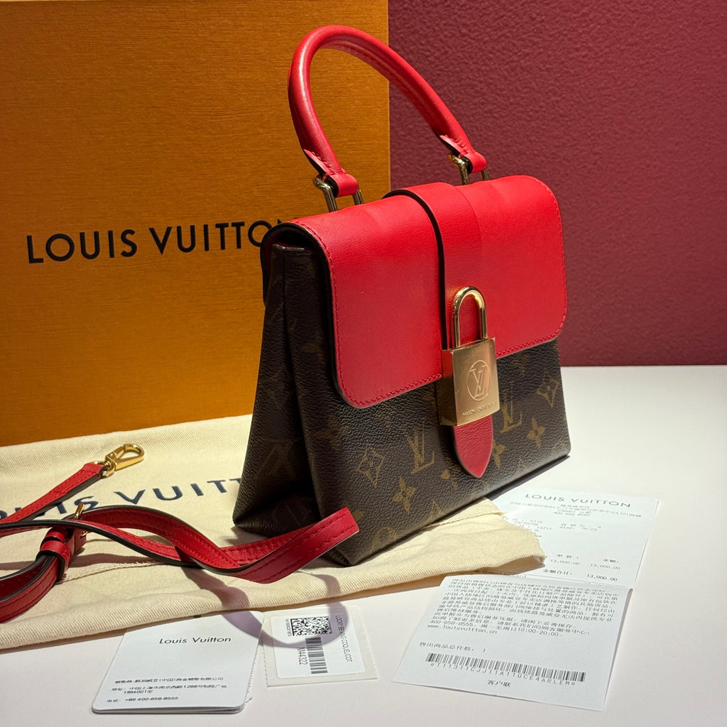 Louis Vuitton Red 20*16*7.5 M44322
