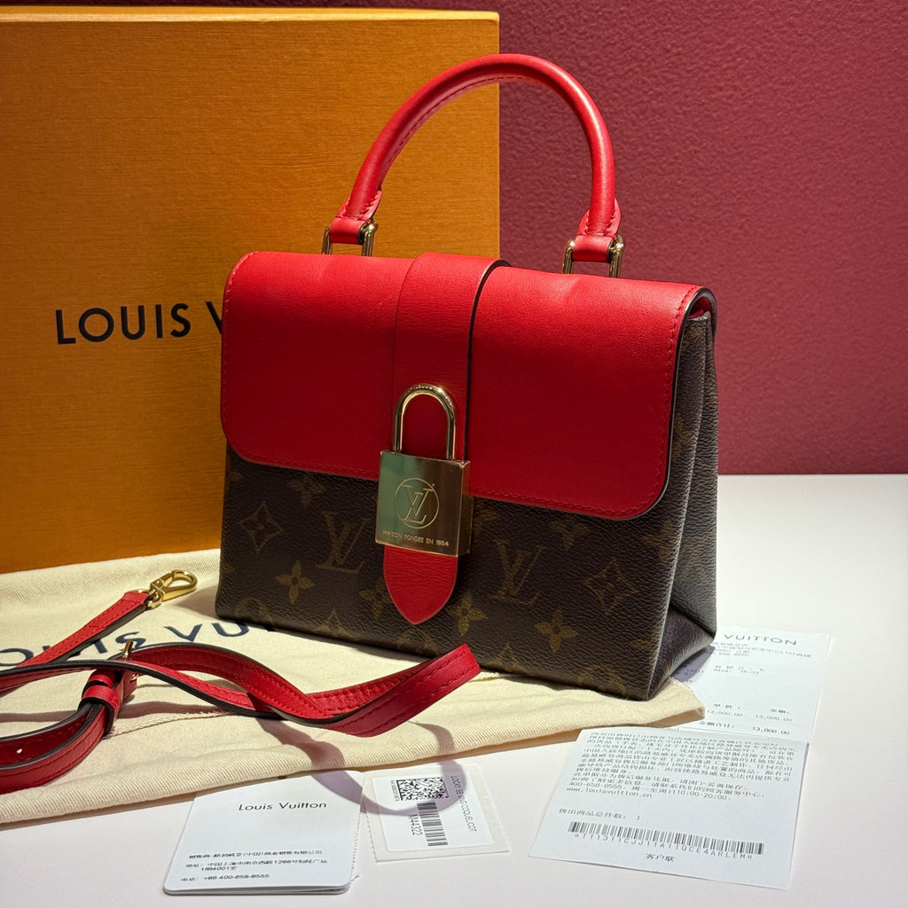 Louis Vuitton Red 20*16*7.5 M44322