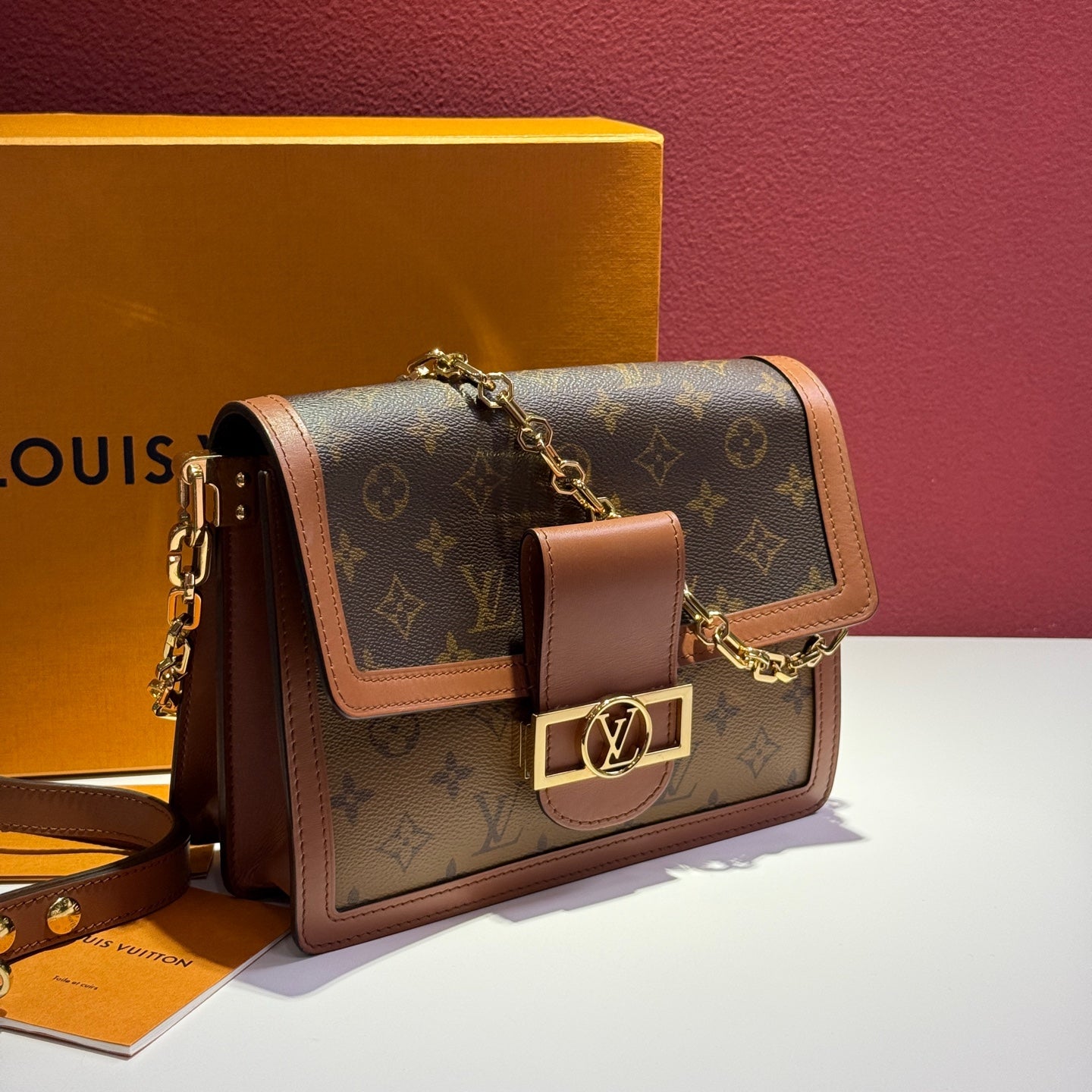 Louis Vuitton Dauphine Canvas 25 x 17 x 10.5 M45958