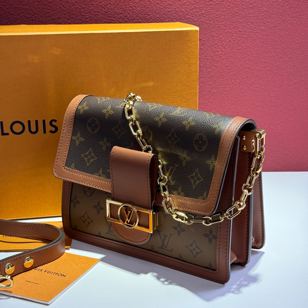 Louis Vuitton Dauphine Canvas 25 x 17 x 10.5 M45958
