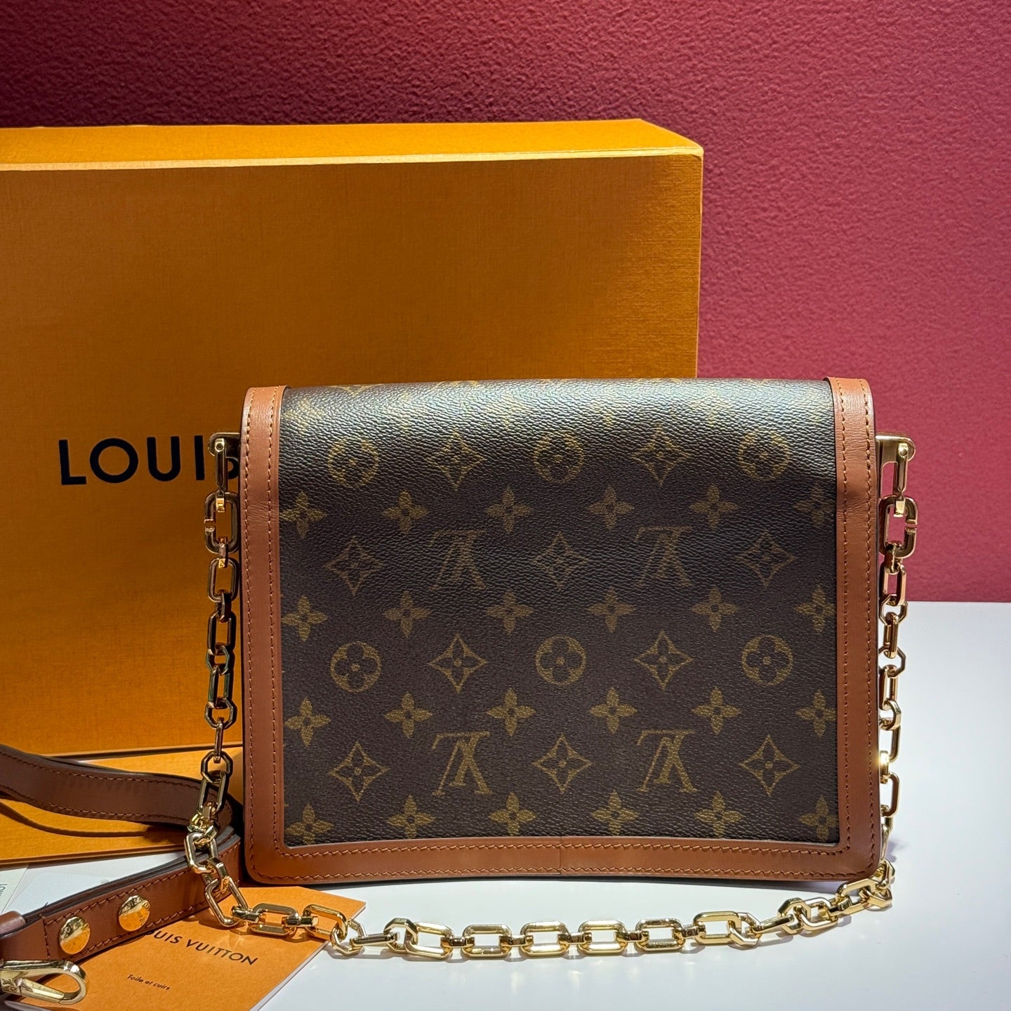 Louis Vuitton Dauphine Canvas 25 x 17 x 10.5 M45958