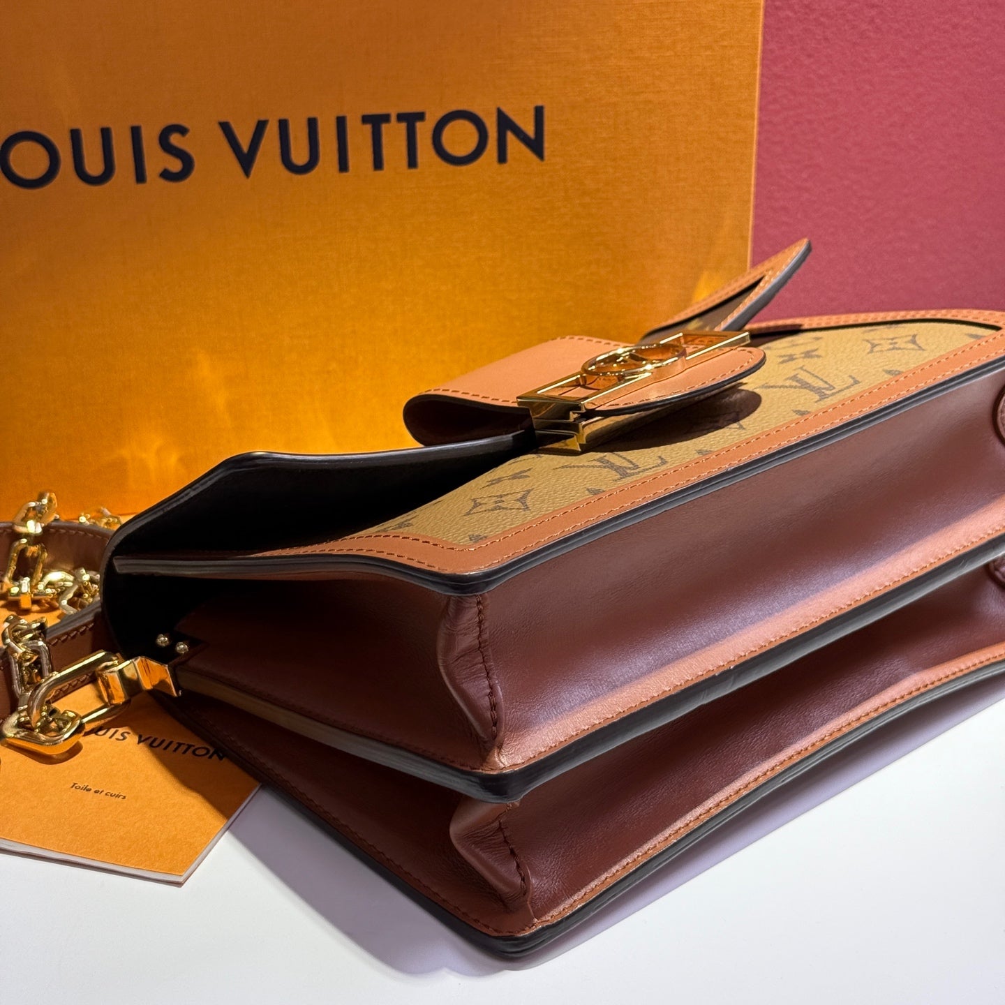 Louis Vuitton Dauphine Canvas 25 x 17 x 10.5 M45958