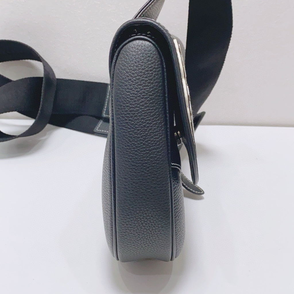 Dior Black Saddle Bag