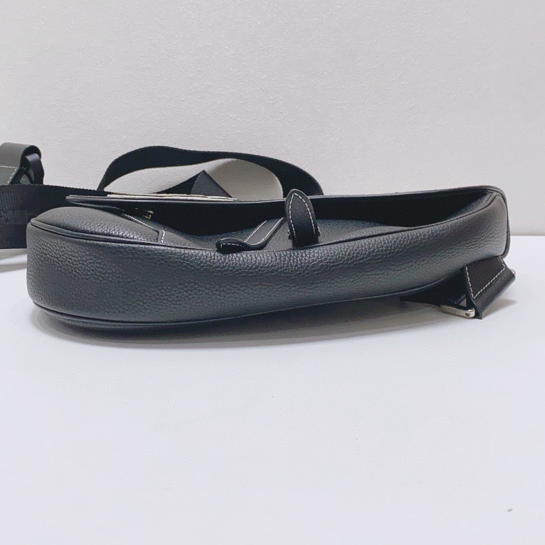 Dior Black Saddle Bag