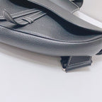 Dior Black Saddle Bag