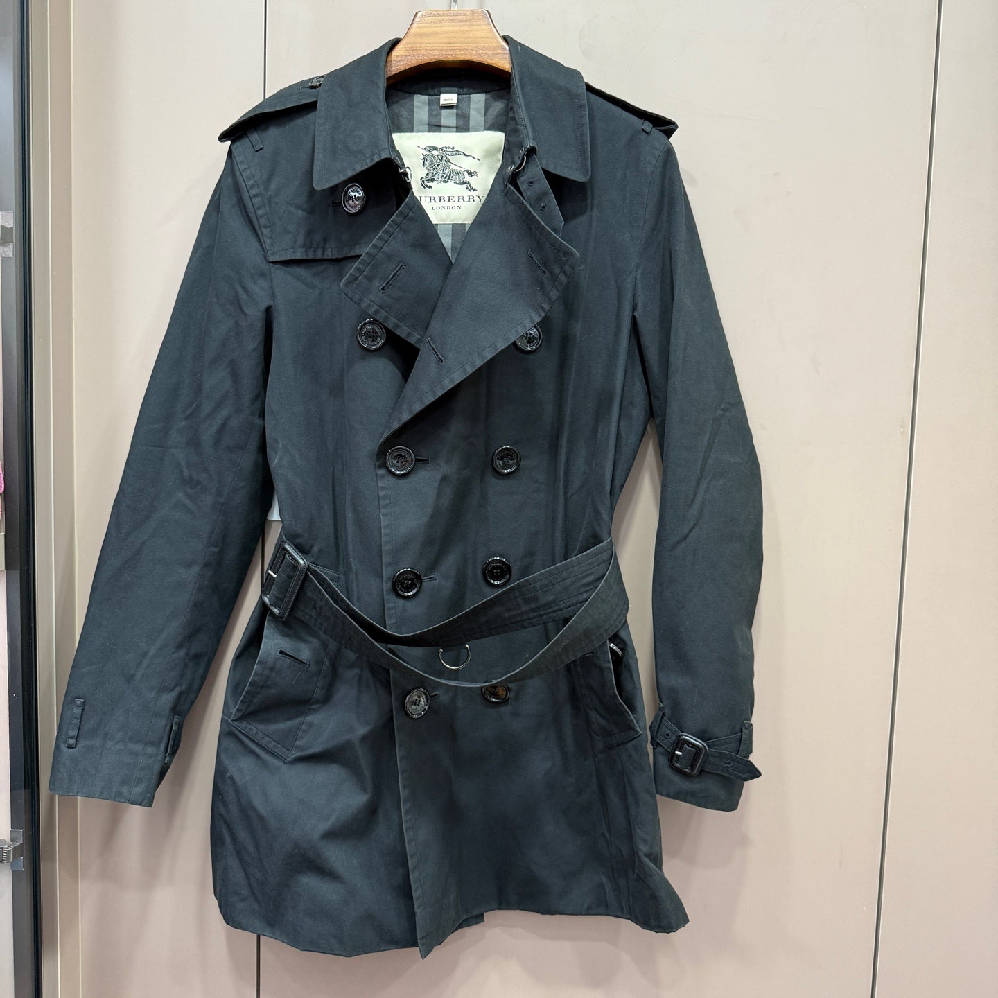 Burberry Black Trench coat