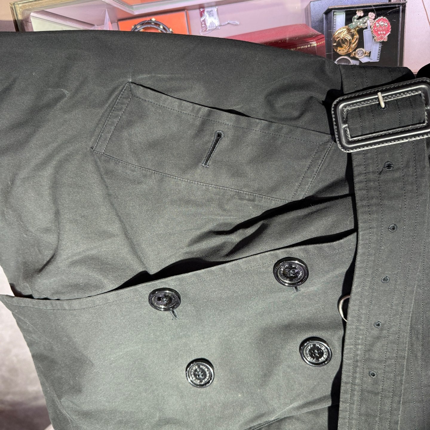Burberry Black Trench coat