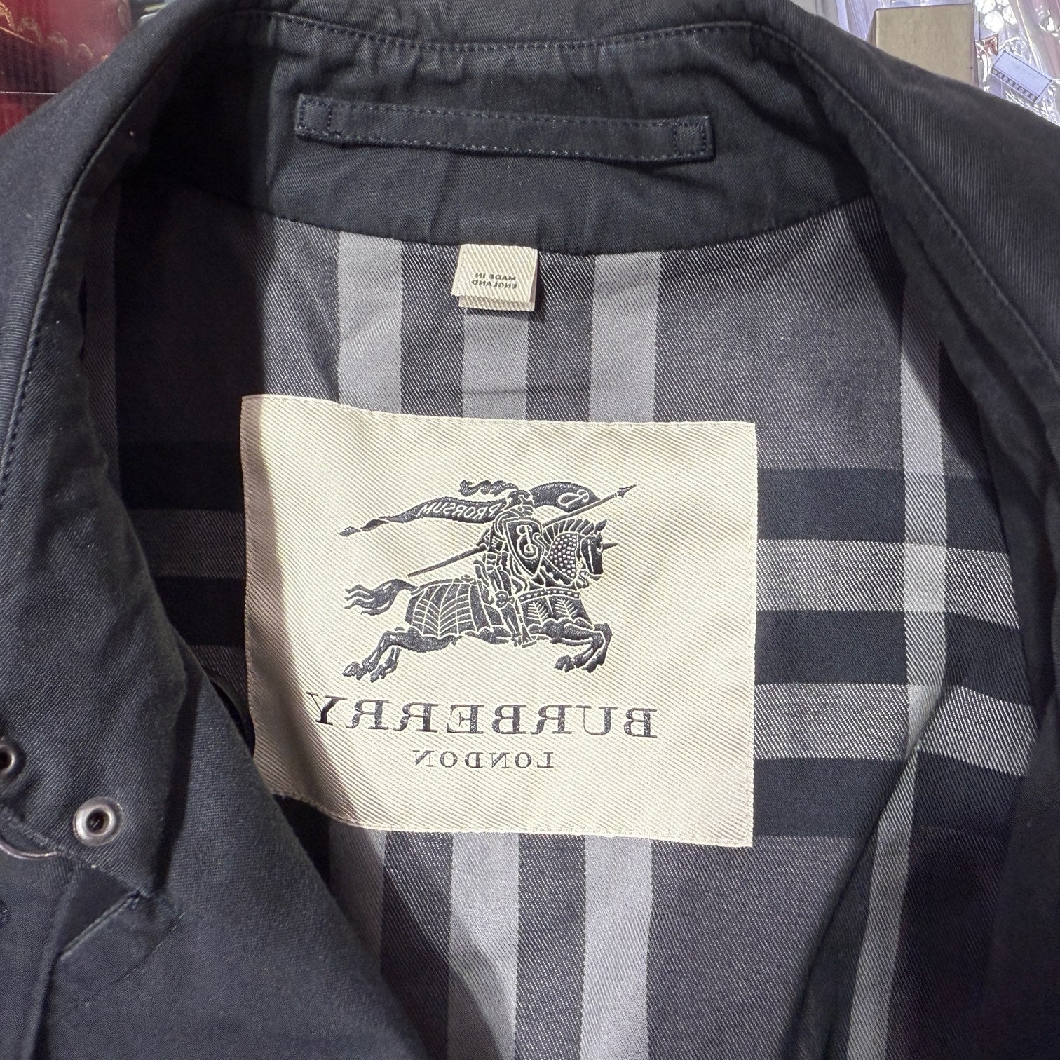 Burberry Black Trench coat