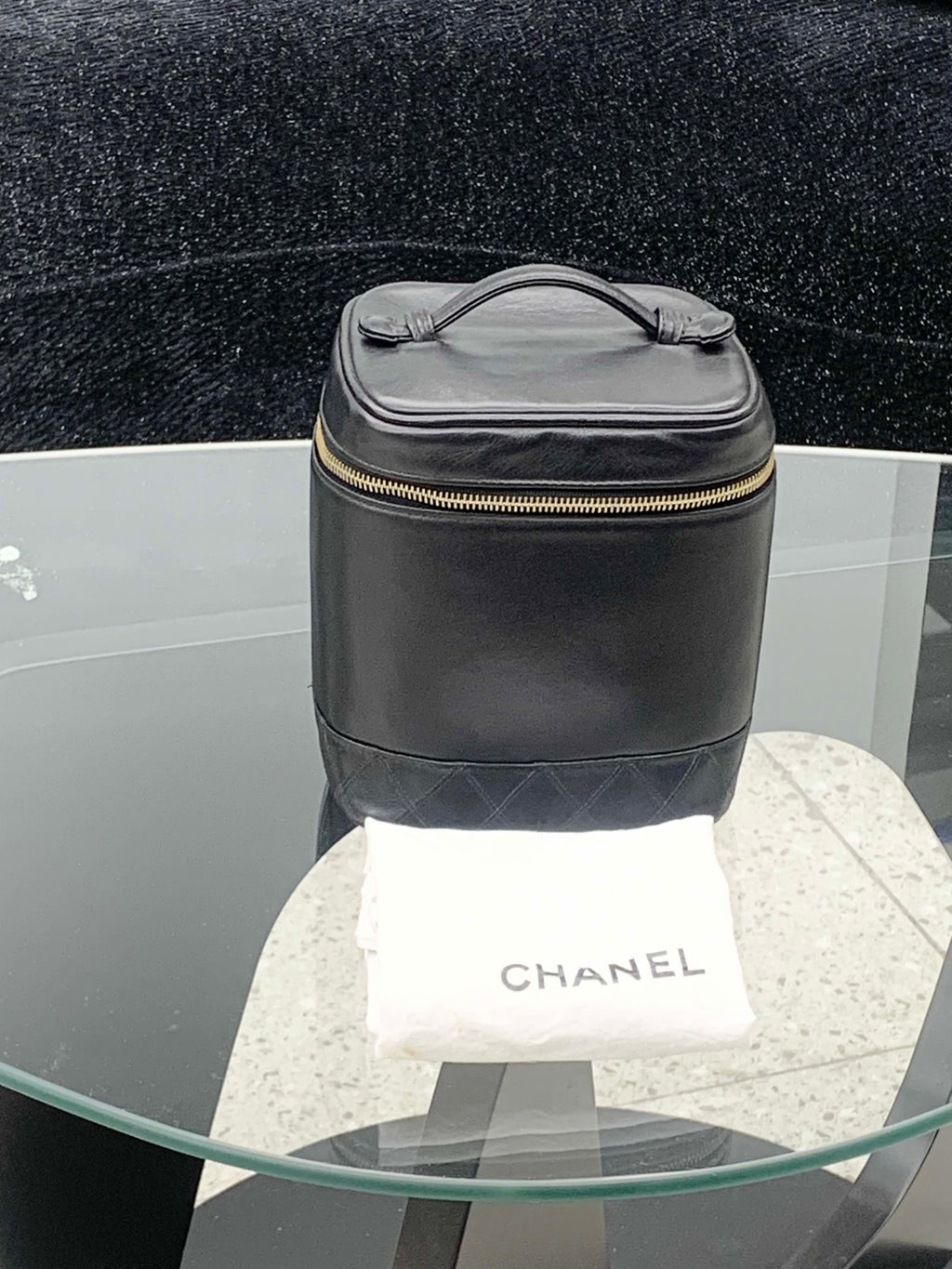 Chanel Makeup box Black