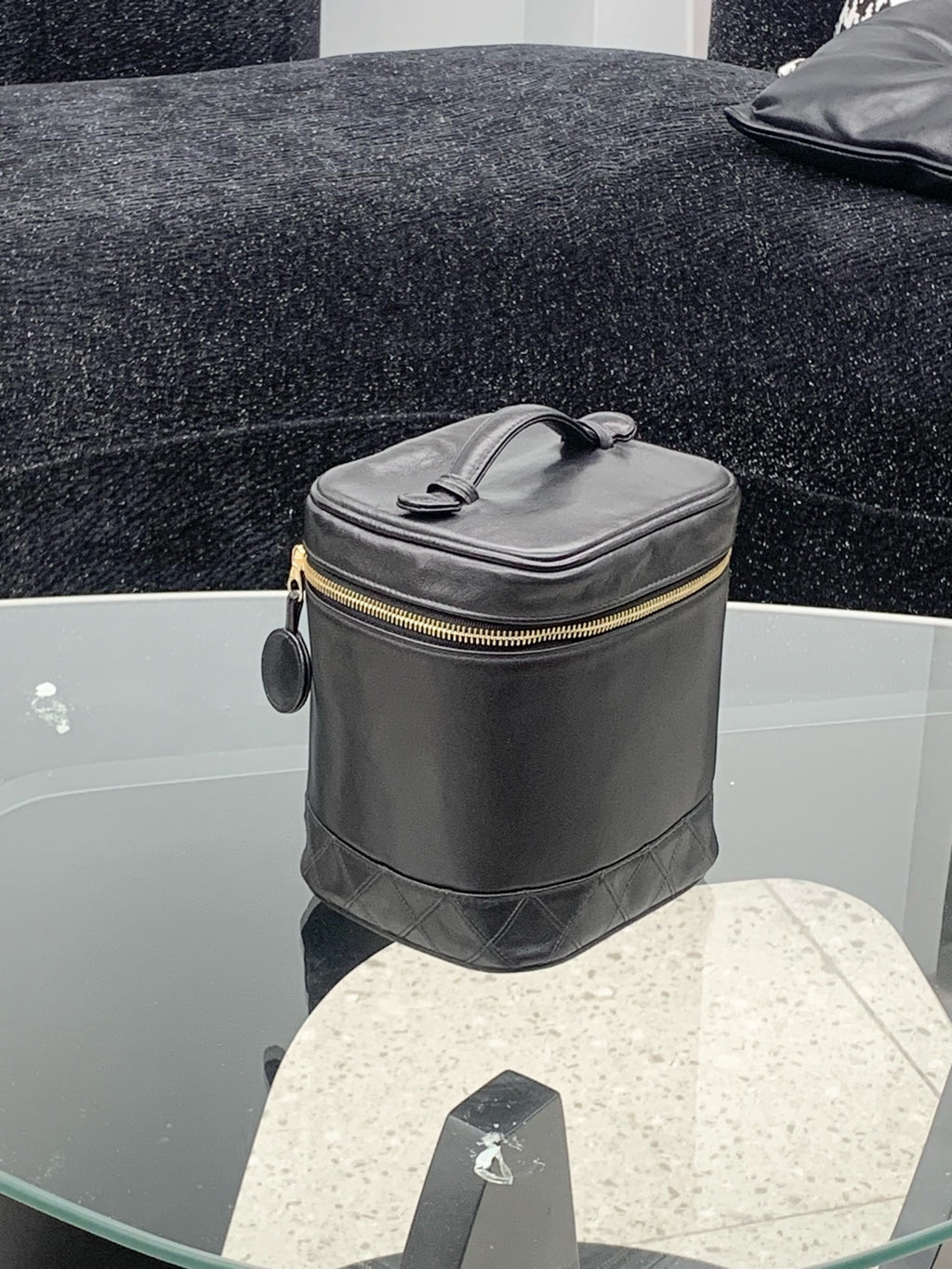 Chanel Makeup box Black