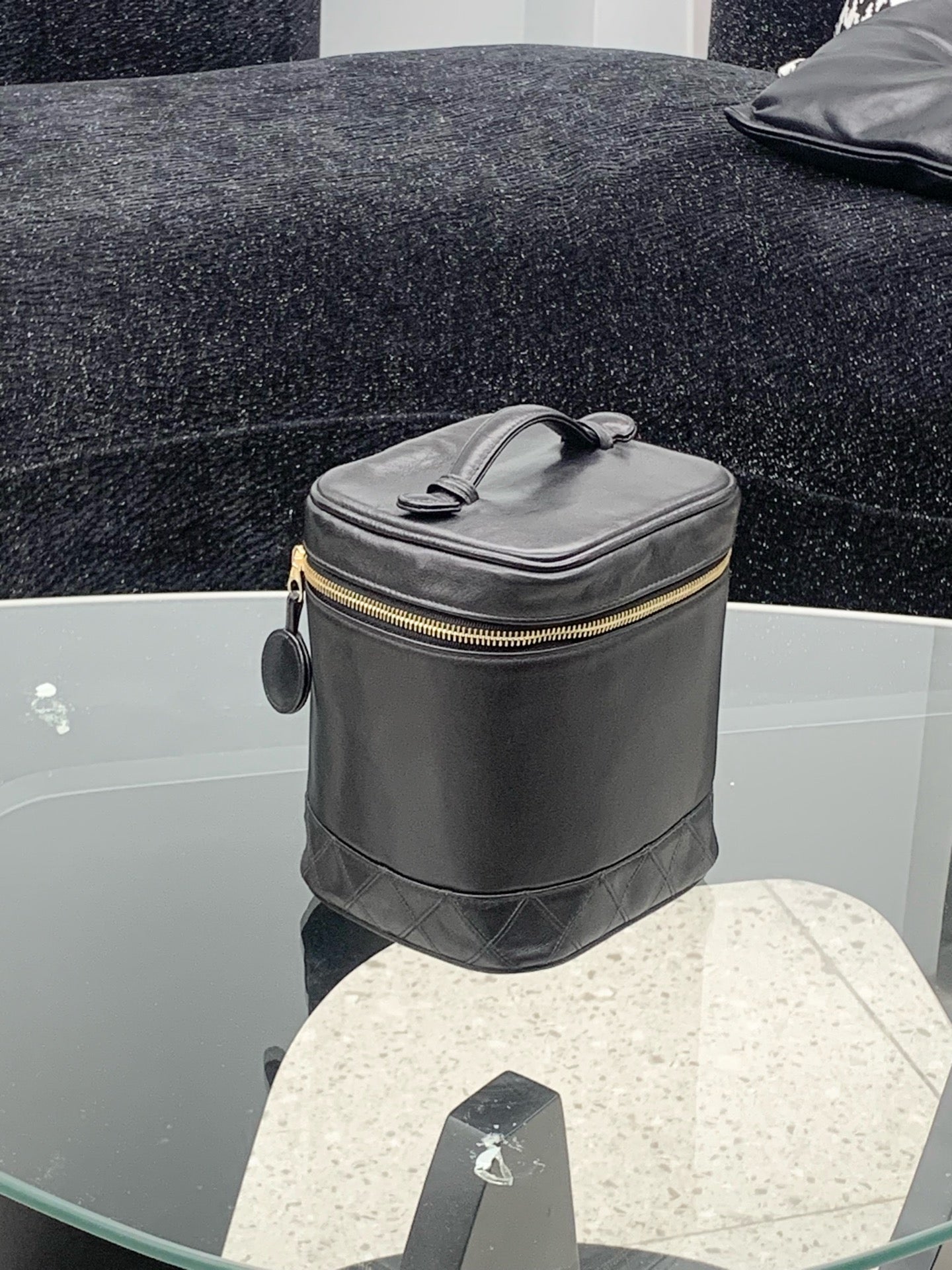 Chanel Makeup box Black