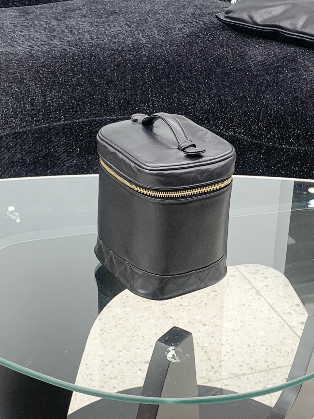 Chanel Makeup box Black