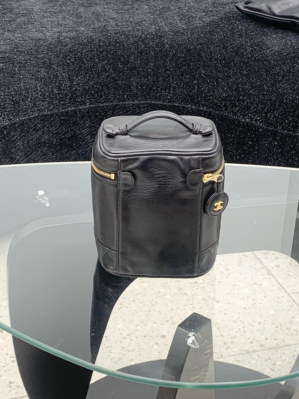 Chanel Makeup box Black