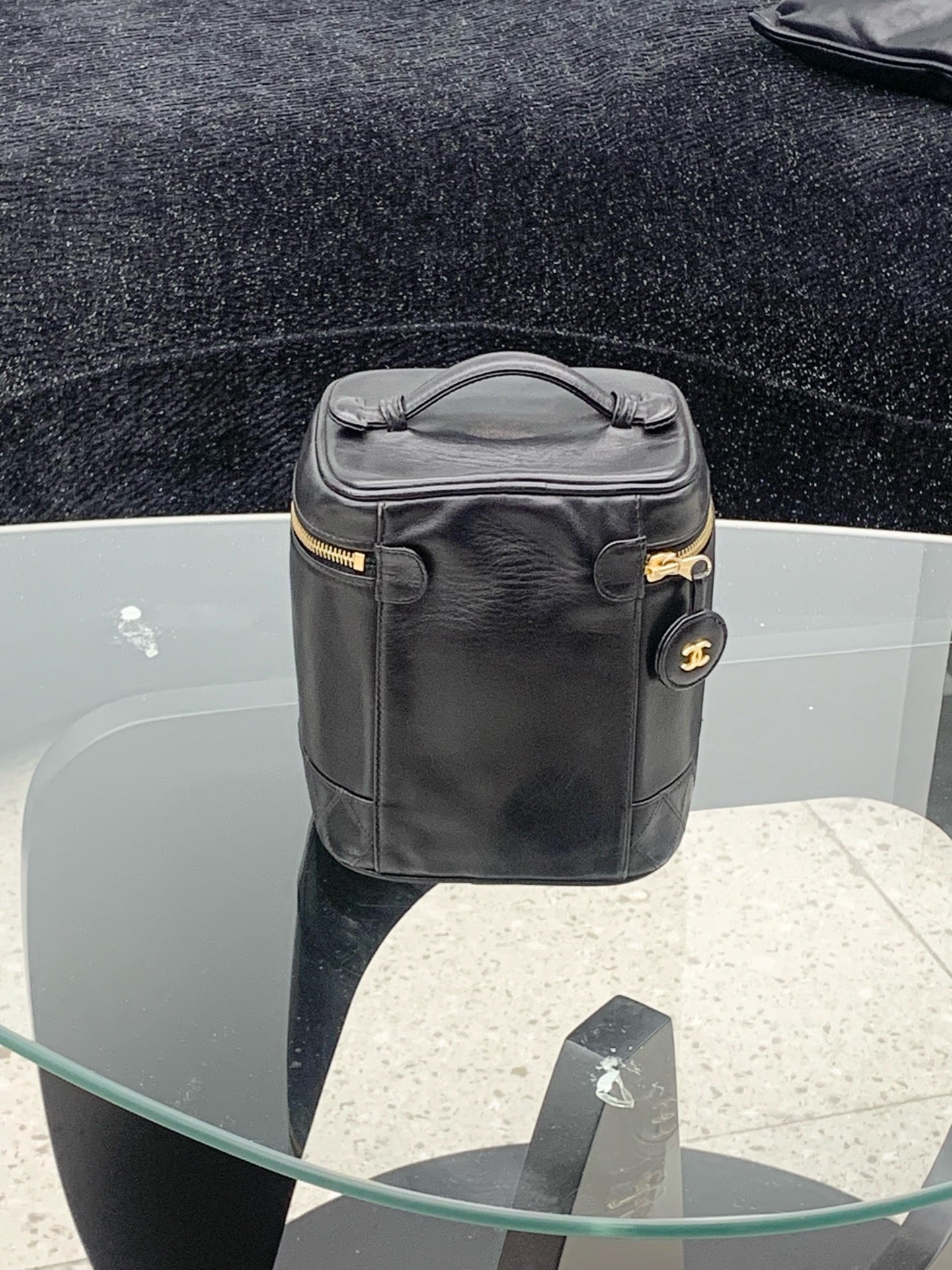 Chanel Makeup box Black