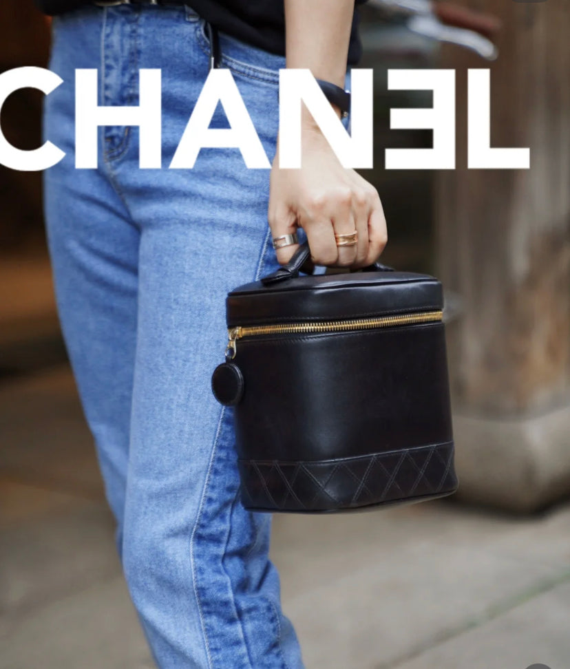 Chanel Makeup box Black