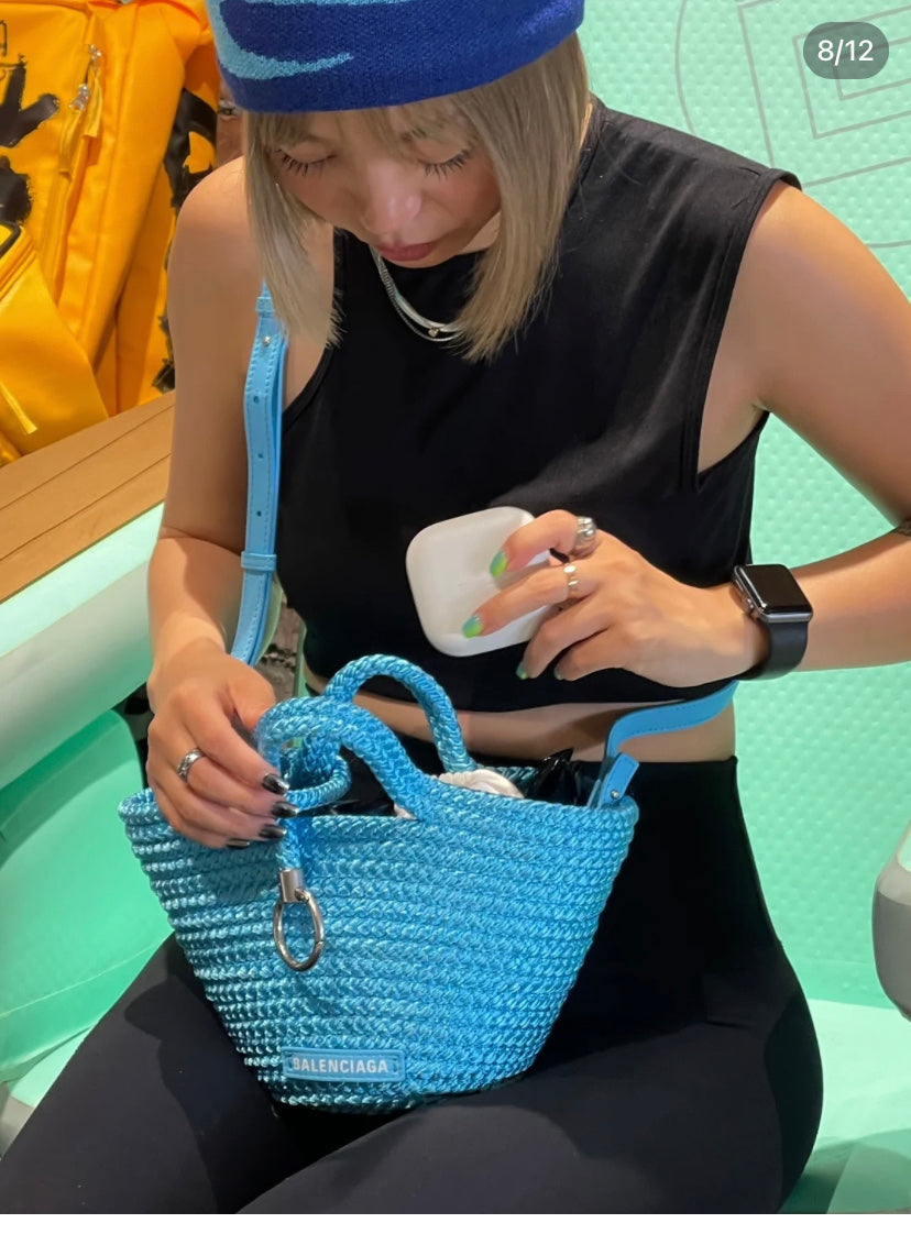 Balenciaga Blue Crossbody