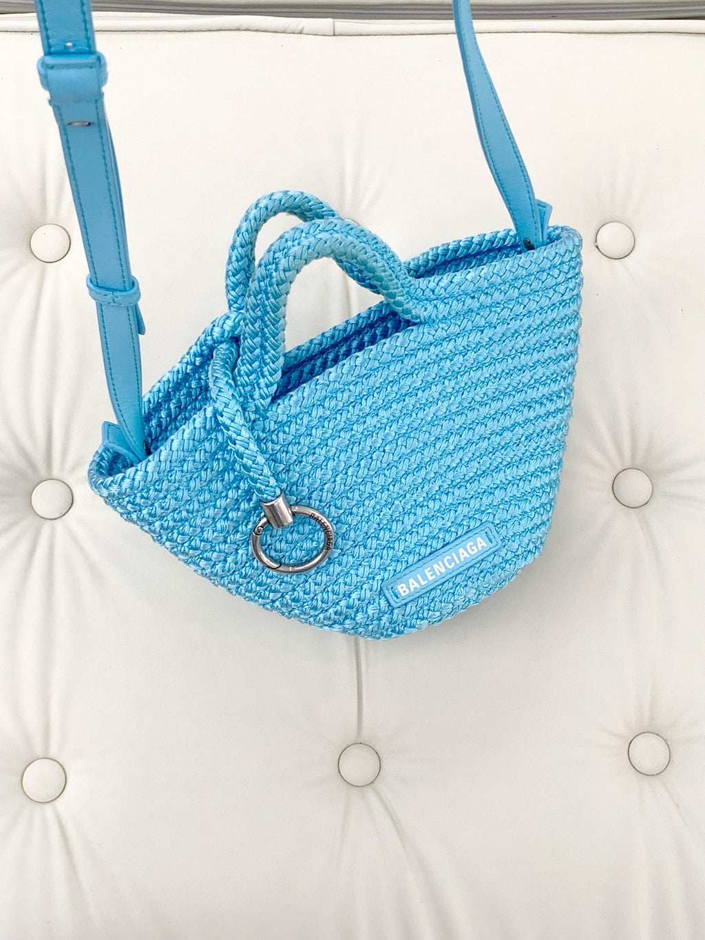 Balenciaga Blue Crossbody