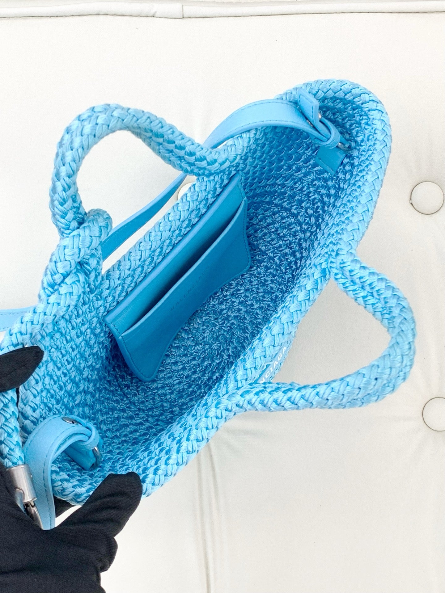 Balenciaga Blue Crossbody