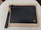 Gucci Leather Black Clutch