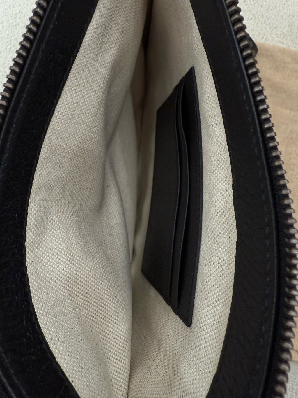 Gucci Leather Black Clutch