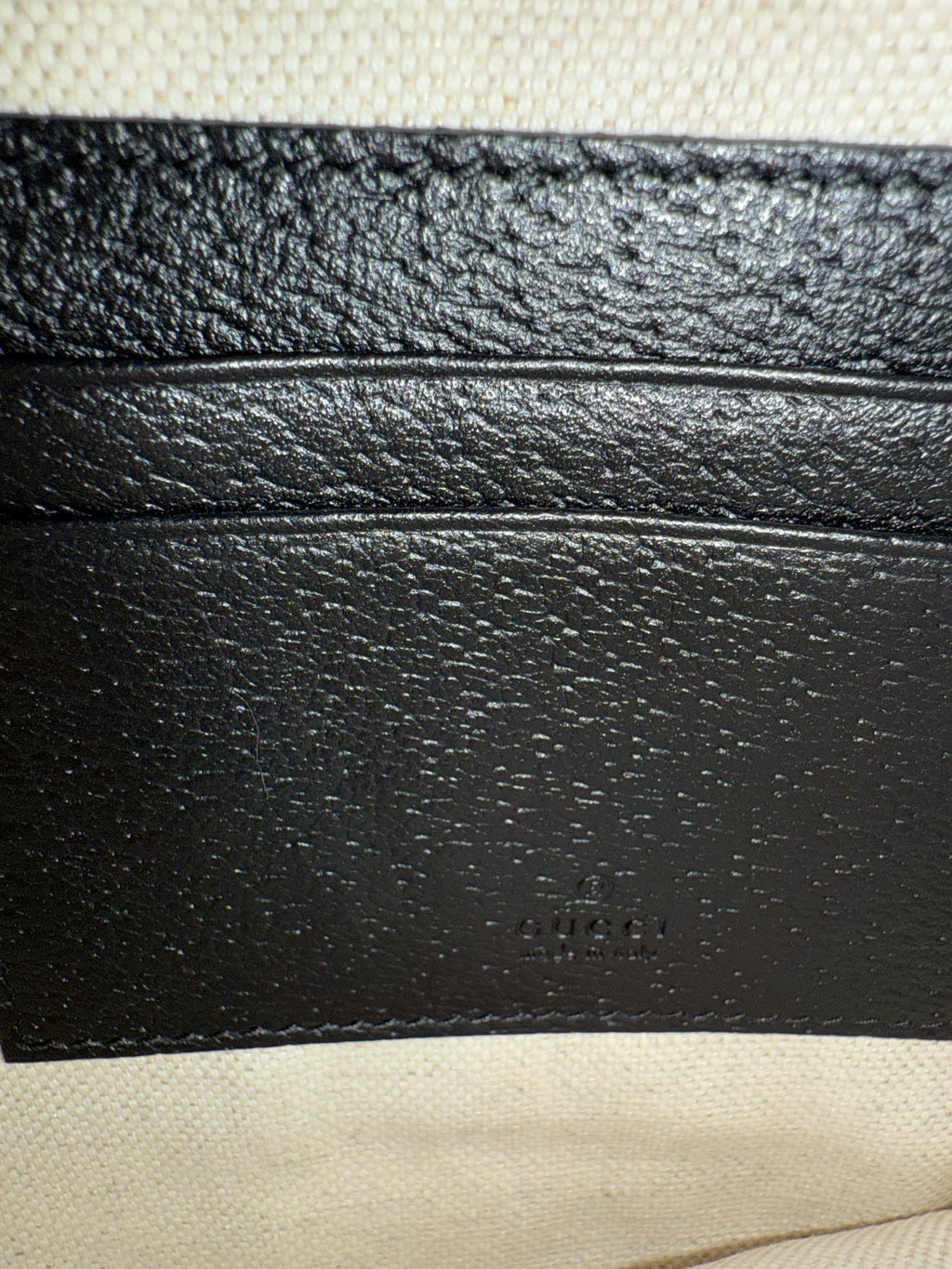 Gucci Leather Black Clutch