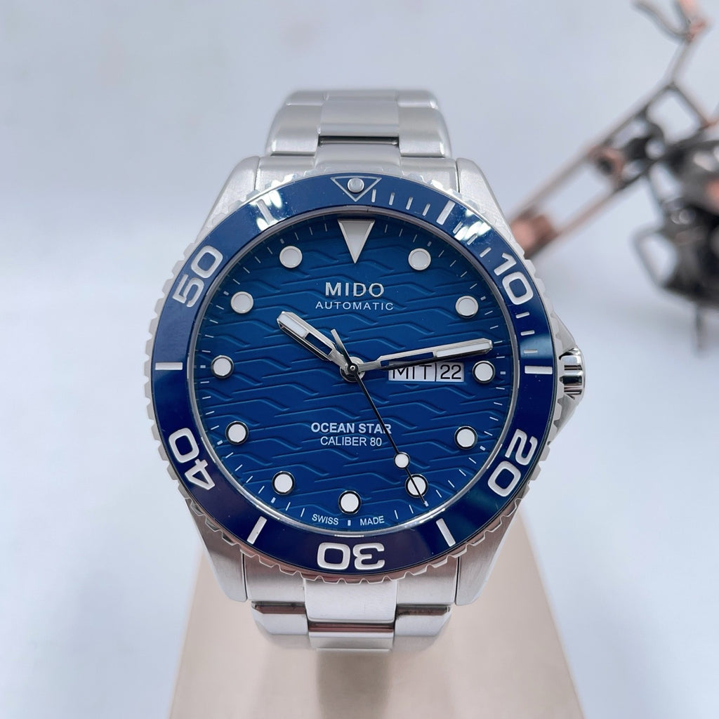 Mido Pioneer Blue Automatic (self-winding) watch 42.50 millimeters M042.430.11.041.00