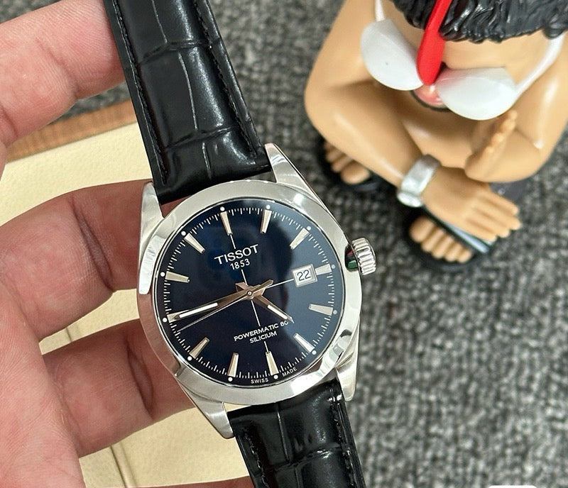 Tissot Elegance Black Automatic (self-winding) watch 40 millimeters T1274071605101