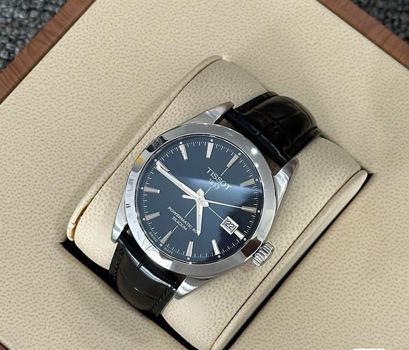 Tissot Elegance Black Automatic (self-winding) watch 40 millimeters T1274071605101