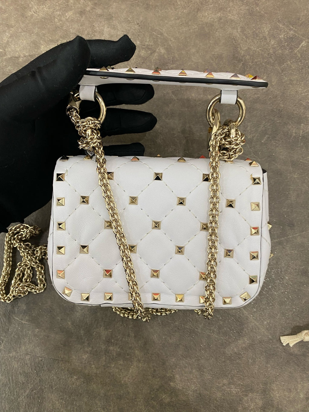 Valentino White Shoulder Bag TW0B0G36NAP001