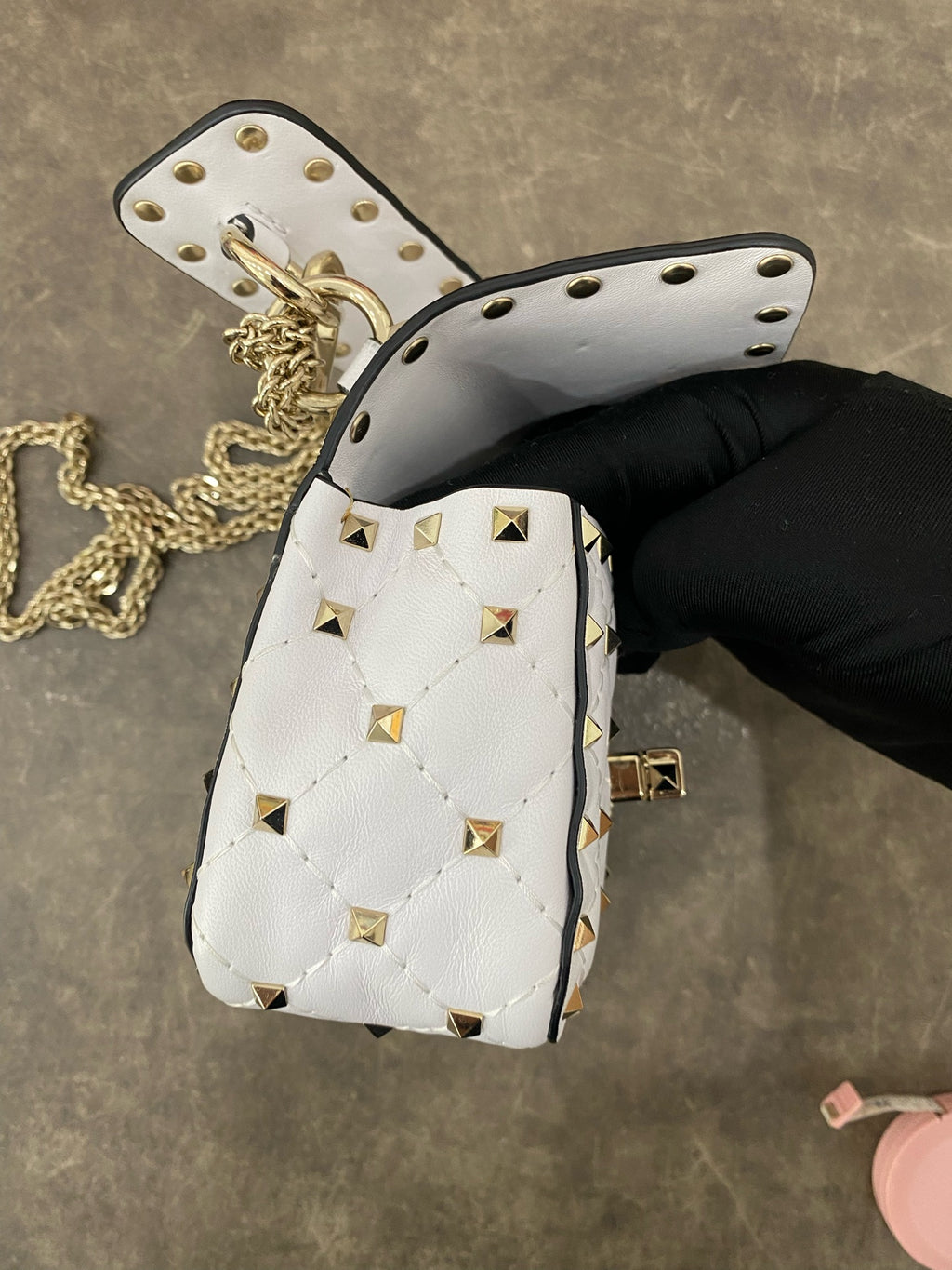 Valentino White Shoulder Bag TW0B0G36NAP001