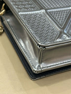 Dior Silver Crossbody 19 x 12 x 3 centimeters S0328OSKN M04L