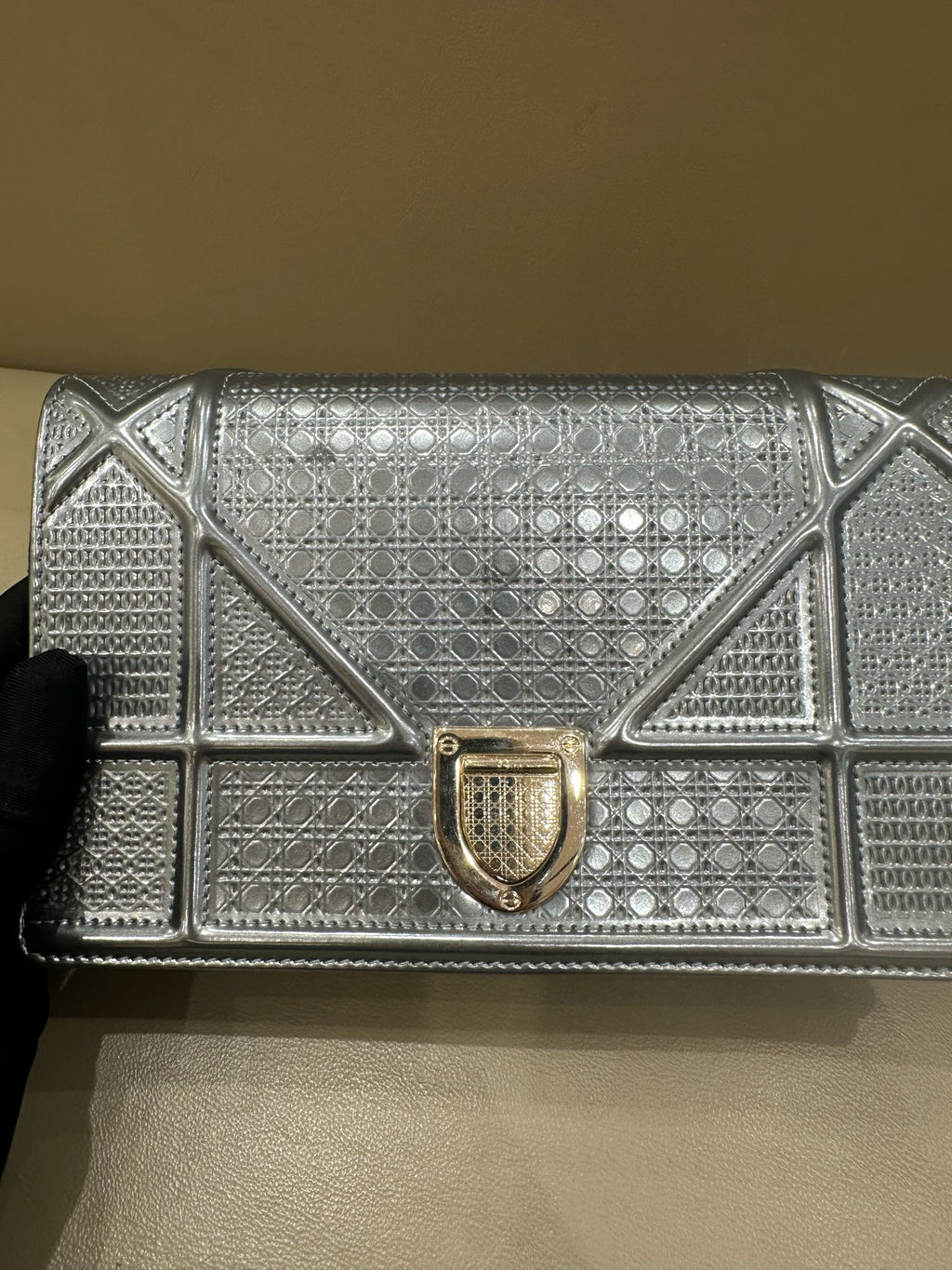 Dior Silver Crossbody 19 x 12 x 3 centimeters S0328OSKN M04L
