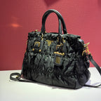Prada Canvas Black Satchel