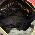 Prada Canvas Black Satchel