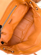 Prada Orange Satchel