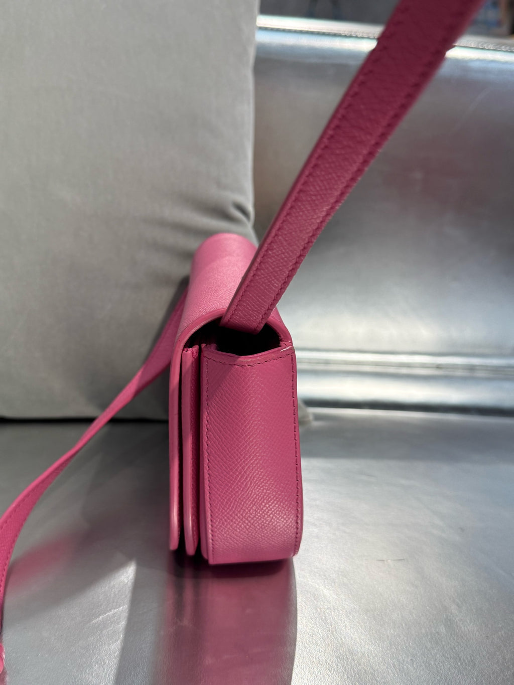Balenciaga Pink Saddle Bag