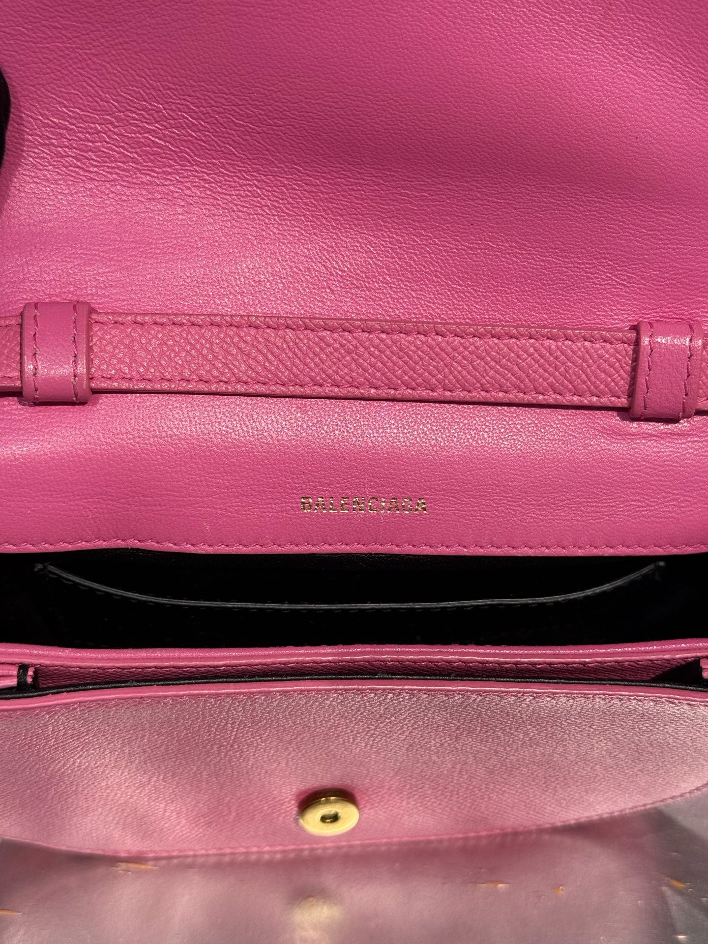 Balenciaga Pink Saddle Bag