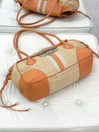 Prada Orange Satchel