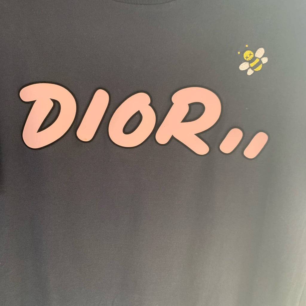 Dior Loose-fit T-shirt Cotton Blue XXS|XS|S|M|L|XL|XXL|XXXL| 483J696D0847_C580