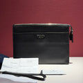 Prada Black Clutch